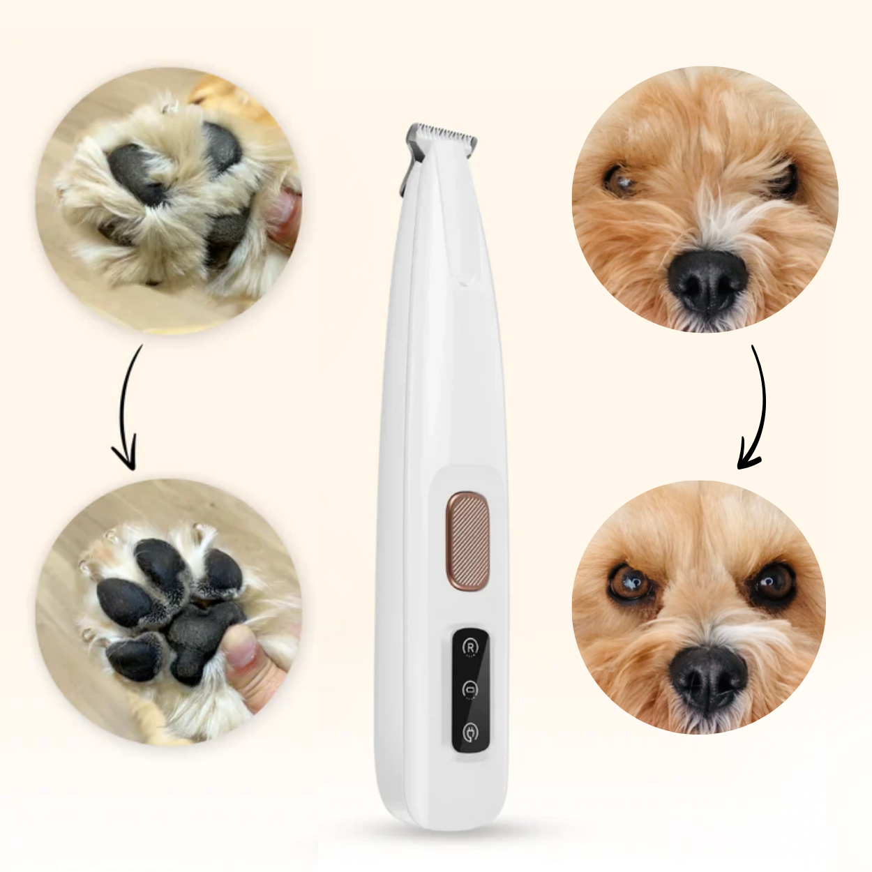 Tosquiadeiras eléctricas para cães