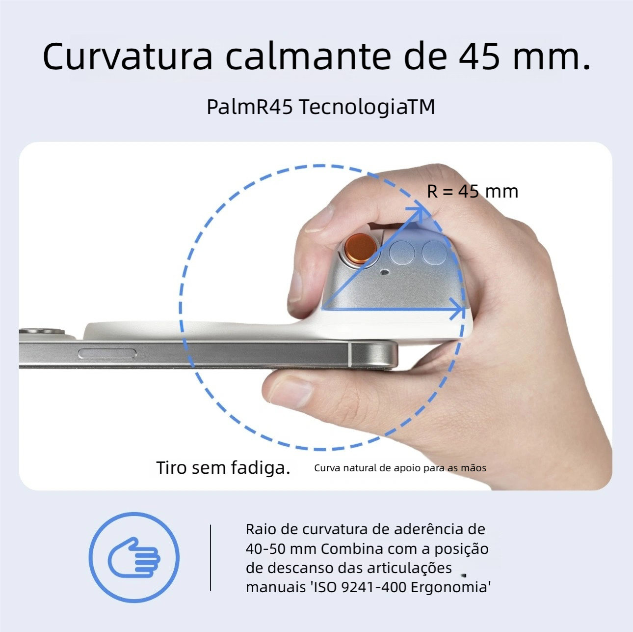 Pega magnética para telemóvel Fun Shot