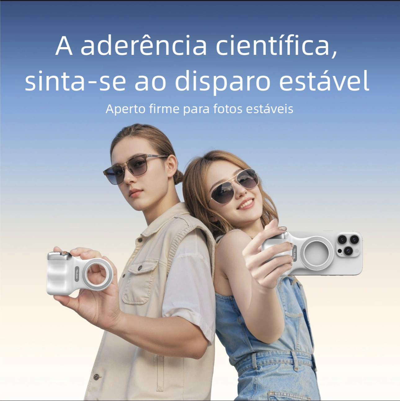 Pega magnética para telemóvel Fun Shot